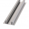 Aluminium profile for led strip double side lighting 1m