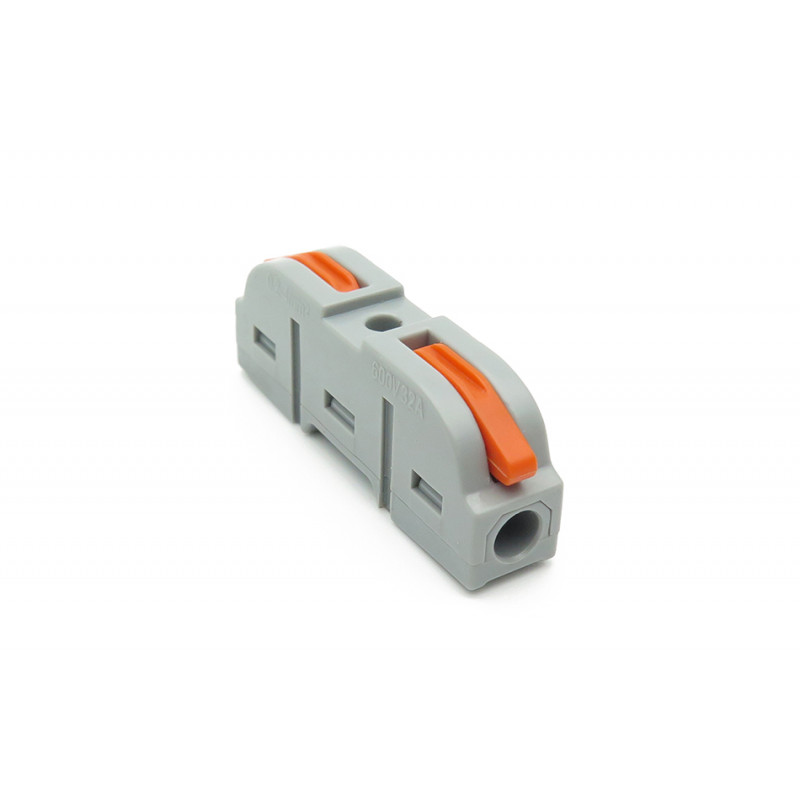Conector rápido 1 entrada 1 saída 0,2-4mm²