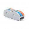 Conector rápido 2 entradas 2 saídas 0,08-4mm²