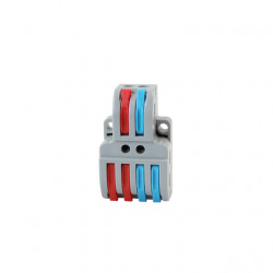 Connecteur rapide 2 entrées 4 sorties 0,08-4mm²