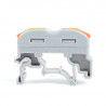 DIN rail quick connector 1 in 1 out 0.08-4mm²
