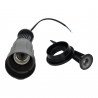 Foco exterior E27 con pincho IP65