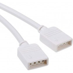 Cable conexión 1 entrada 2 salidas tira LED RGB 12/24v