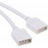 Connector 1 input 2 outputs LED strip RGB 12/24v