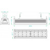 Cloche linéaire LED 100W Philips - SOSEN