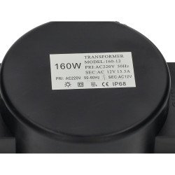 Transformador IP67 160W AC/AC