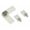 L connector for 220V 10mm LED strip