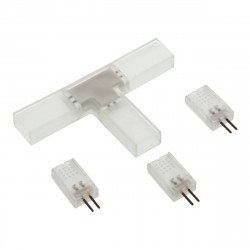 Conector en T tira LED 220V corte 20cm