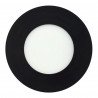 Downlight LED 3W redondo PRETO