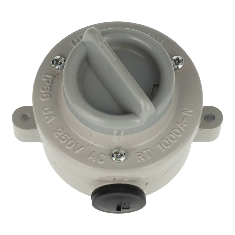 ON/OFF metal switch - 6A 250VAC