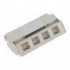 Spot LED linéaire 12W orientable blanc