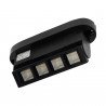 Spot LED linéaire 12W orientable noir