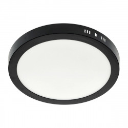Plafonnier LED 24W Rond Noir