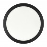 Plafonnier LED 24W Rond Noir