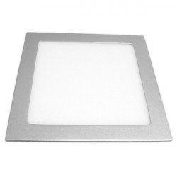Downlight LED de 18W COLOR PRATA quadrado