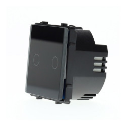 Interrupteur tactile double commuté de 2000W