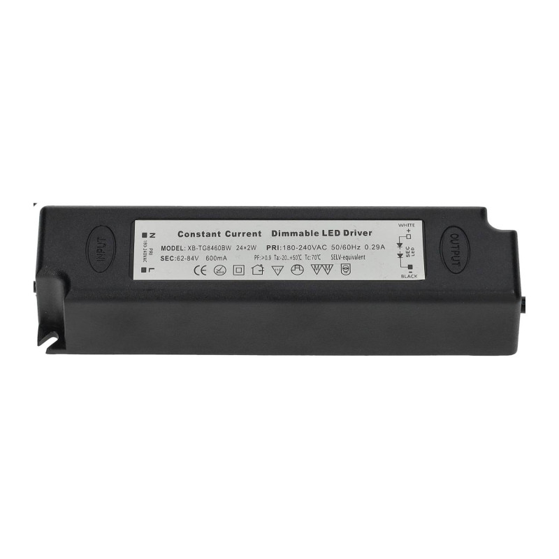 Driver réglable pour panneau LED jusqu'à 50W