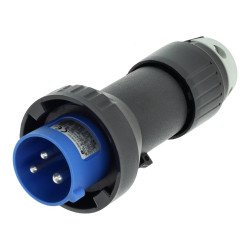 ATEX 2P+T 16A IP66 aerial plug